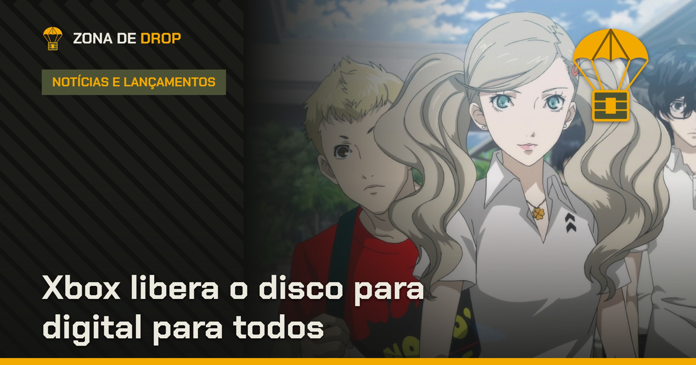Capa: Xbox libera o disco para digital para todos — Zona de Drop