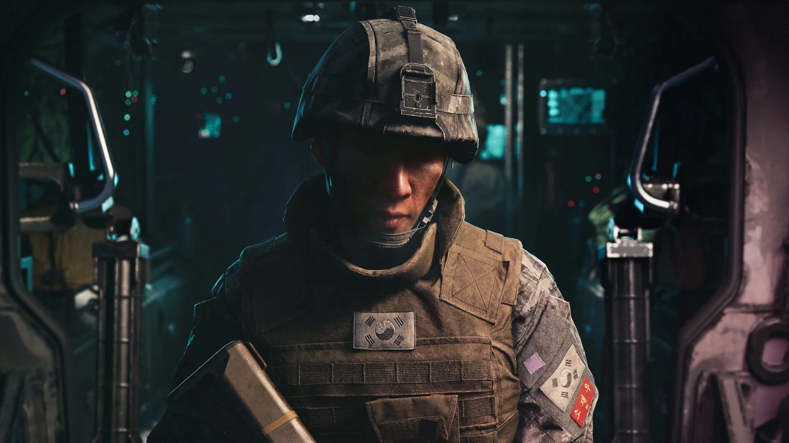 Soldado com equipamento tático em Call of Duty: Modern Warfare 4